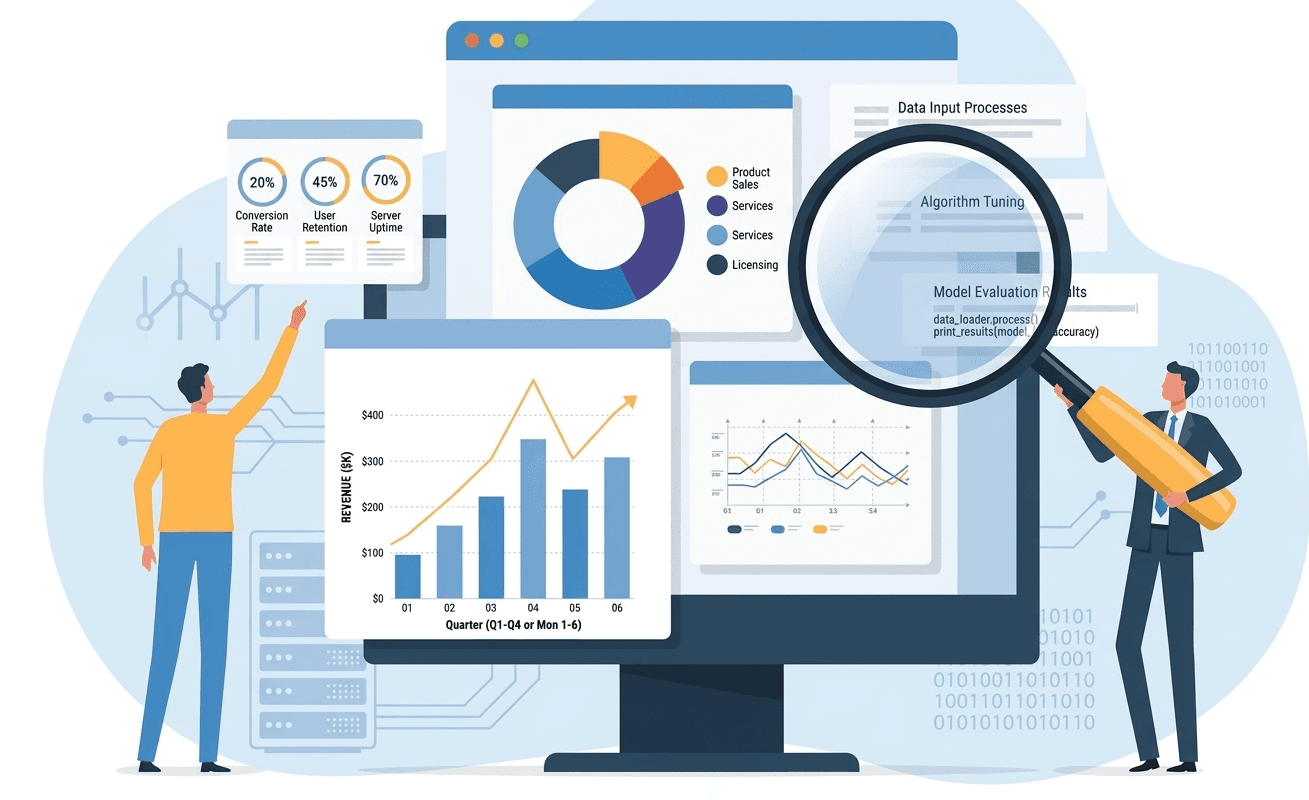 Our professional team working on innovative solutions